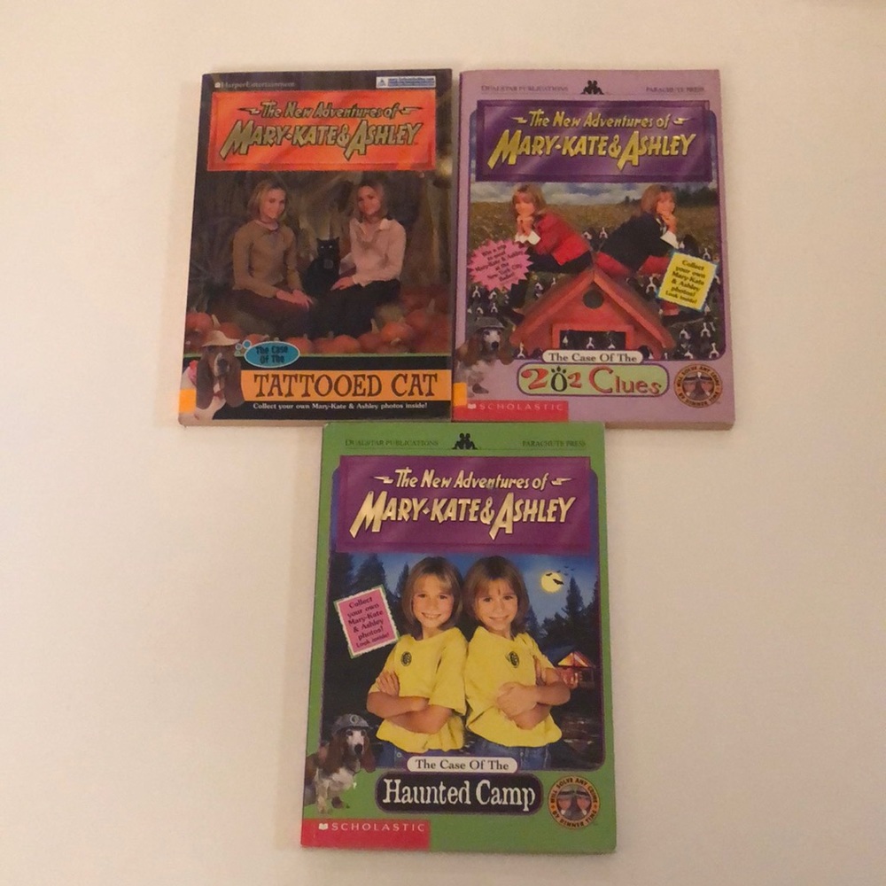 SET of 3 - Mary-Kate & Ashley books